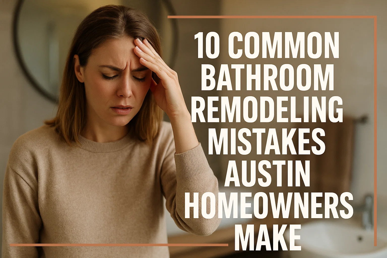 10 Common Bathroom Remodeling Mistakes Austin Homeowners Make