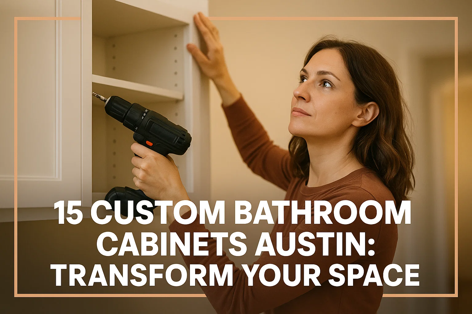 15 Custom Bathroom Cabinets Austin: Transform Your Space
