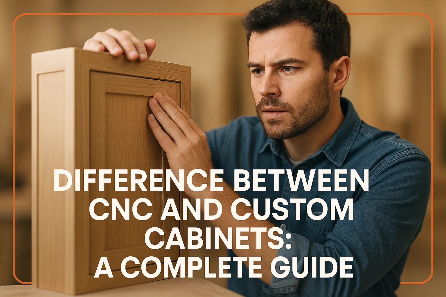 Difference Between CNC and Custom Cabinets