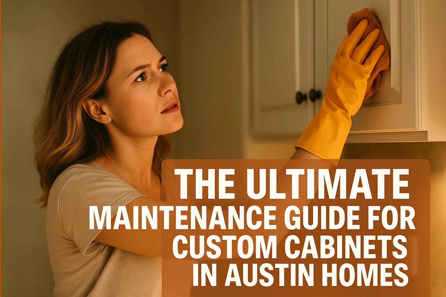 The Ultimate Maintenance Guide for Custom Cabinets in Austin Homes