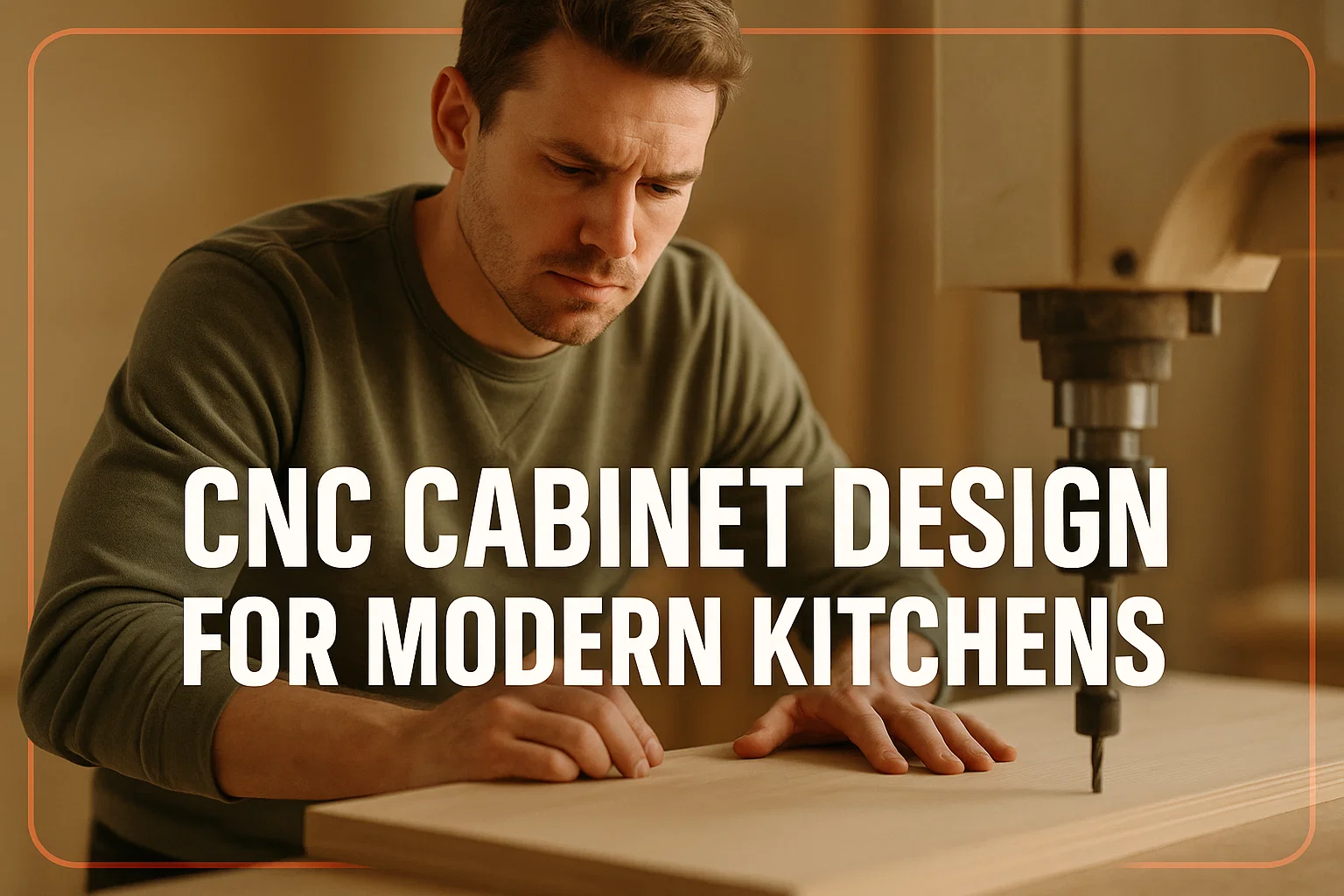 CNC Cabinet Design for Modern Kitchens